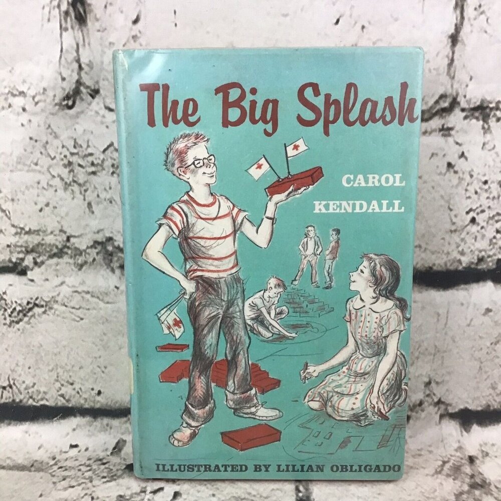 The Big‎ Splash By Carol Kendall ExLibrary Hardback Vintage 1961
